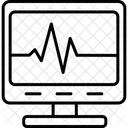 Lectura de ecg  Icono