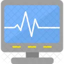 Lectura de ecg  Icono