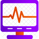 Lectura de ecg  Icono