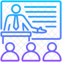 Lecture Online Course Material Icon