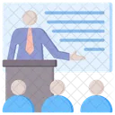 Lecture Online Course Material Icon
