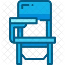 Lecture Chair Seat Icon