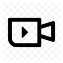 Application Web Dinterface Utilisateur Denregistrement De Lecture Video Icon