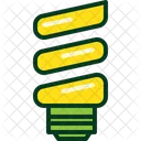 Electric Energy Fluorescent Icon
