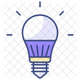 LED-Glühbirne  Symbol