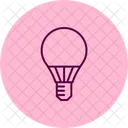 LED Gluhbirne Symbol