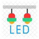 Led Lamp Bulb Electric Icon
