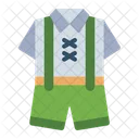 Lederhosen Clothes Oktoberfest Icon