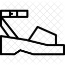 Ledersandale  Symbol