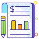 Ledger Business Report Business File Icon