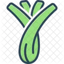 Leek Scallion Onion Icon