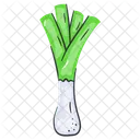 Leek Vegetable Ingredient Icon