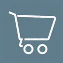 Leer Einkaufswagen E Commerce Symbol