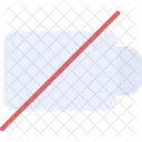 Leere Batterie  Symbol
