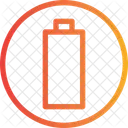 Leere Batterie  Symbol