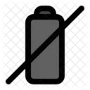 Leere Batterie  Symbol