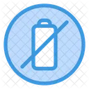 Leere Batterie  Symbol