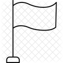 Leere Flagge  Symbol