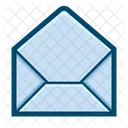 Leere Mail Leere E Mail E Mail Geoffnet Symbol