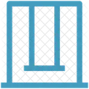 Leere Schaukel  Symbol