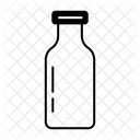 Leere Soßenflasche  Symbol