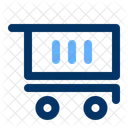 Einkaufswagen Leeren E Commerce Einkaufen Symbol