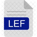 Lef File Format Icon