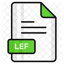 Lef File Format Icon