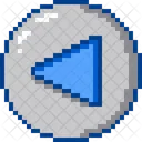 Left Side Pixel Art Icon