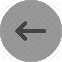 Left Arrow Direction Icon