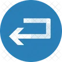 Left Direction Top Icon