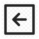 Left Logout Arrow Icon