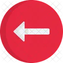 Flat Arrow Left Icon