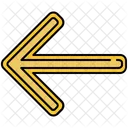 Left Arrow Sign Icon