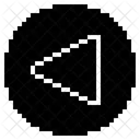 Left Side Pixel Art Icon