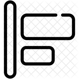 Left align  Icon