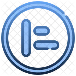Left Alignment  Icon