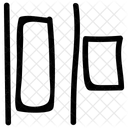 Left Alignment Text Icon