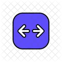 Left And Right Direction Arrow Icon