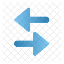 Left and right arrow  Icon