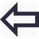 Left Arrow Directional Icon