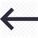 Left Arrow Directional Icon