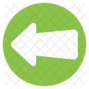 Left Back Sign Icon