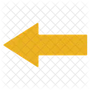 Left Arrow Sign Direction Icon
