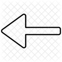Arrow Direction Left Icon