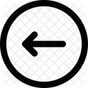 Interface Arrows Left Circle Arrow Keyboard Circle Button Left Icon