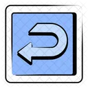 Left Arrow Direction Location Icon