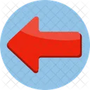 Left Arrow Direction Navigation Icon