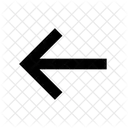 Left arrow  Icon