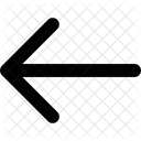 Left Arrow Back Arrow Icon